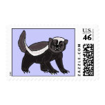 DC- Funny Honey Badger Postage Stamps