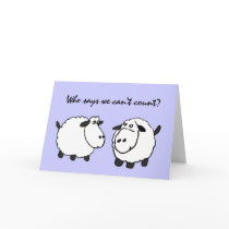 DC- Funny Sheep 50th Birthday Card