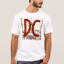 DC GUERRILLA POETS LIGHTNING ON THE CAPITOL t-shirts