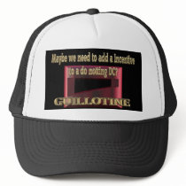 DC Guillotine hats by Bourgriver DC Guillotine hats