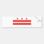 DC  Official State Flag Bumper Sticker