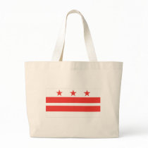 DC  Official State Flag bags