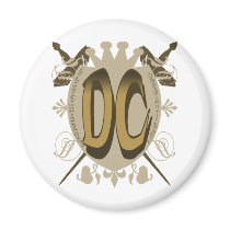 DC SHIELD LOGO magnets