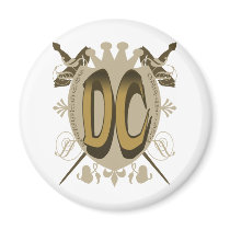 DC SHIELD LOGO magnets