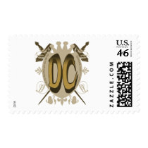 DC SHIELD LOGO postage