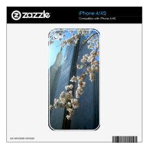 DC Temple flowers iPhone 4S Decal
