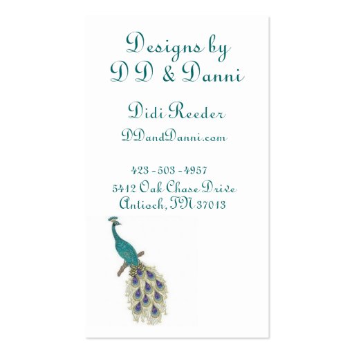 DD & Danni Business Card Template