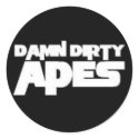 DDA Logo Round Stickers