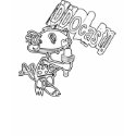 DDOcast Snipptz Mascot on Dark zazzle_shirt