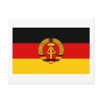 DDR German Democratic Republic Flag postcards by Vexillophile DDR German Democratic Republic Flag postcards