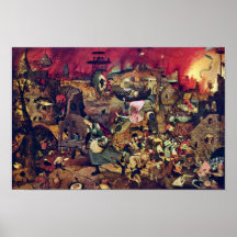 De Dulle Griet (The Terrific Grete) By Bruegel D. Poster