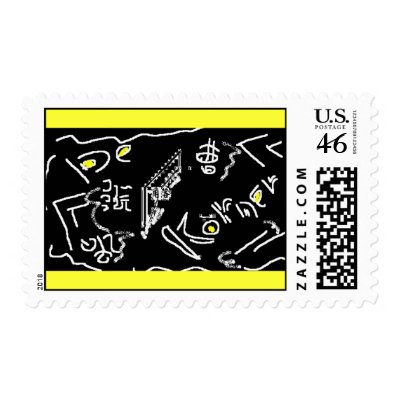 De Korner Cartoon Postage by kaiycao