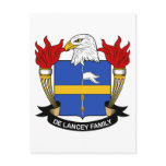 De Lancey Family Crest Post Cards