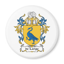 de Lange Family Crest magnets