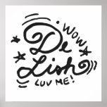 De Lish 1 Print