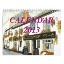 De los "calendario de Cornualles Pubs y de los mes