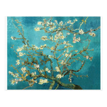~ de los flores de la almendra del ~ de Van Gogh p Tarjetas Postales
