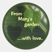 De mi pegatina del jardín a personalizar