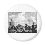 DE MONNIKENDAMMER POORT te EDAM Magnets