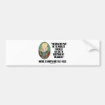de Montaigne World's Troubles Questions Of Grammar Bumper Sticker