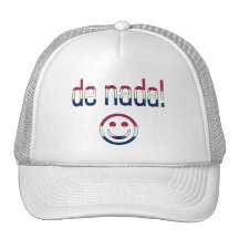 De Nada! America Flag Colors Hats