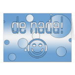 De Nada! Argentina Flag Colors Pop Art Greeting Cards