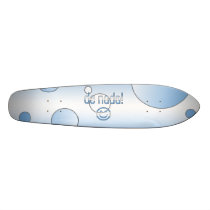De Nada! Argentina Flag Colors Pop Art Custom Skate Board