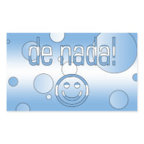 De Nada! Argentina Flag Colors Pop Art Stickers