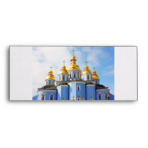 De oro hace frente en de catedral en Kiev