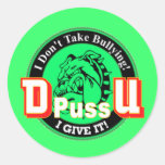 De Pussification University Official Product Stickers