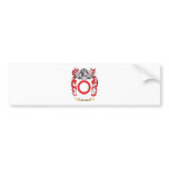 De Vio Coat of Arms Bumper Sticker