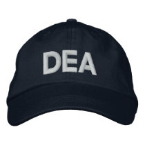 DEA embroidered hats