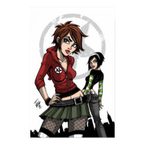 Dead@17 print by joshhoward Dead@17 print