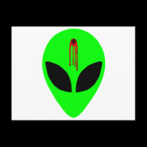 Dead Alien postcards