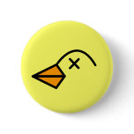 dead bird. button