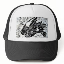 dead bird hats by PalomaPaloma dead bird hats
