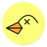 dead bird. sticker