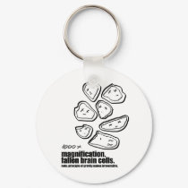 Dead Brain Cells keychains by yeahRight Dead Brain Cells keychains