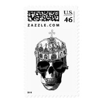 Dead Byzantine Emperor with sunglasses postage