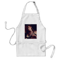 Dead Christ And Mary Magdalene  By Bronzino Angelo Aprons