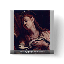 Dead Christ And Mary Magdalene  By Bronzino Angelo Pin