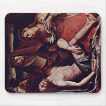 Dead Christ And Mary Magdalene By Bronzino Angelo Mousepad