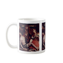 Dead Christ And Mary Magdalene By Bronzino Angelo Mugs