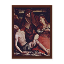 Dead Christ And Mary Magdalene By Bronzino Angelo Postcard