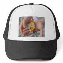 Dead Crab In The Hand Trucker Hats
