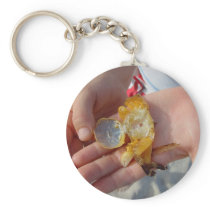 Dead Crab In The Hand Keychain