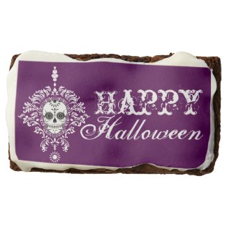 Dead Damask - Happy Halloween Brownies Rectangular Brownie