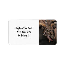 Dead End Dragon Is Looking For Some Dinner - You Address Label