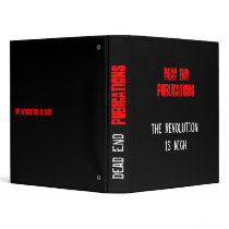 Dead End Publications, The RevolutionIs Nigh binders