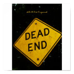 Dead End Street Sign Poster Dead End Street Sign Poster